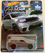 NUEVO Hot Wheels HNW48 Premium Fast & Furious Jeep Grand Cherokee Trackhawk 1:64