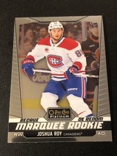 2024-25 O-Pee-Chee Platinum Marquee Rookies Joshua Roy #208