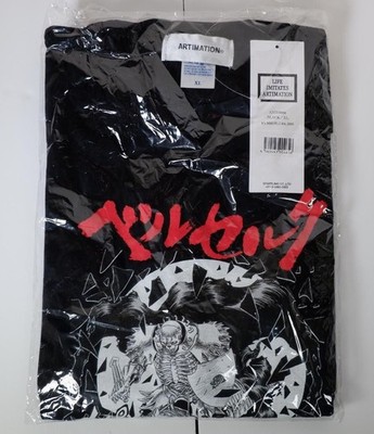 ARTIMATION Berserk Skull Knight T-Shirt XL Schwarz Authentic Limited Rare
