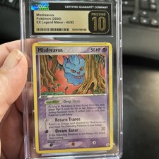 Pokemon ex Legend Maker 40/92 Misdreavus Card CGC Prestine 10 on eBay