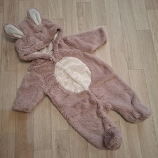 Baby Girls Newborn (Up To 1 Month) NEXT Fluffy Bunny Pramsuit