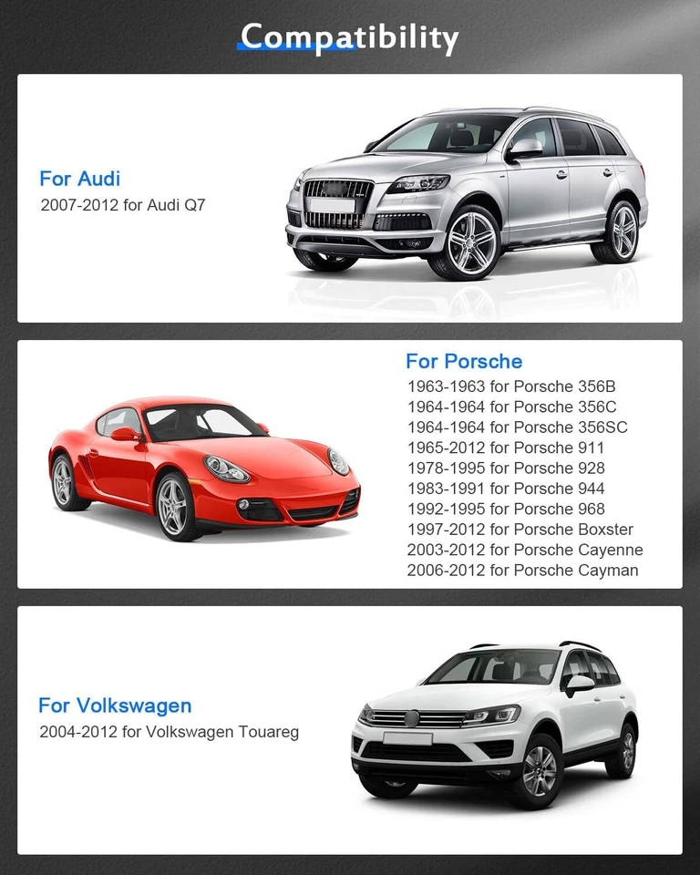 ECCPP 2PCS 7mm 5x130 Wheel Spacers 5 Lug Fits Porsche 911 Boxster Cayman - Image 3 of 4