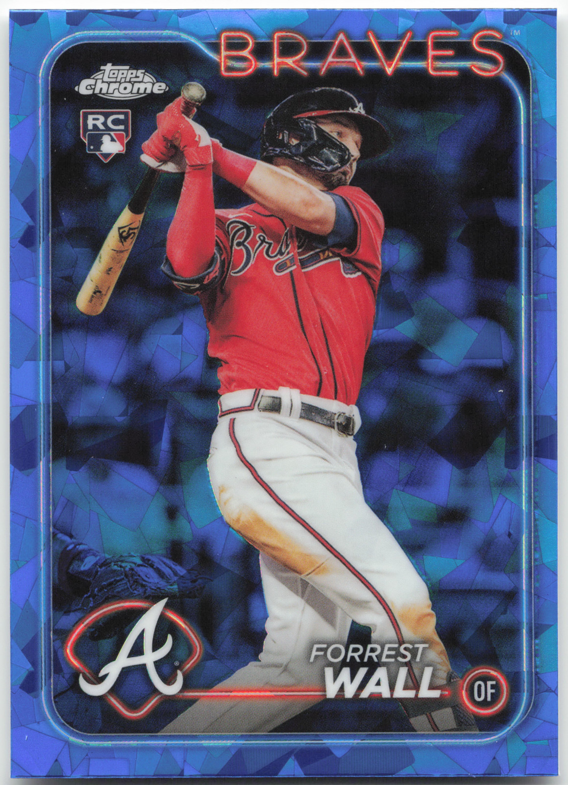 2024 Topps Chrome Sapphire Edition #391 Forrest Wall RC