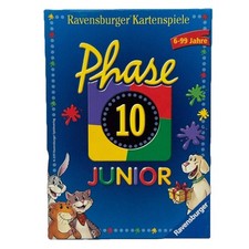 Phase 10 Junior - Ravensburger Kartenspiel Gesellschaftsspiel - TOP Zustand✅
