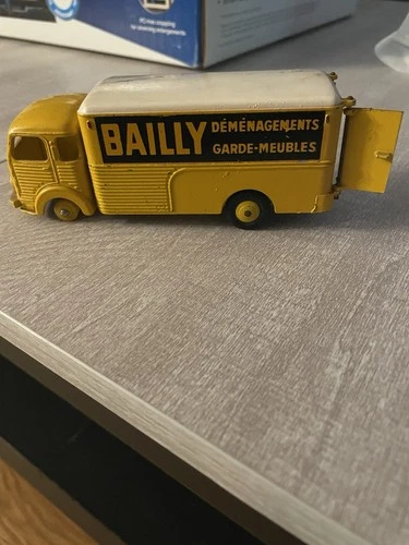 Vtg Dinky Toys Yellow Simca Cargo #33 Truck France Diecast Meccano Bailly