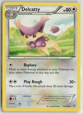 Delcatty 114/160 Rare Primal Clash Pokemon Lightly Played
