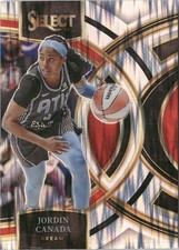 2024-25 Panini Select WNBA Premier Silver Flash Jordin Canada Atlanta Dream #198