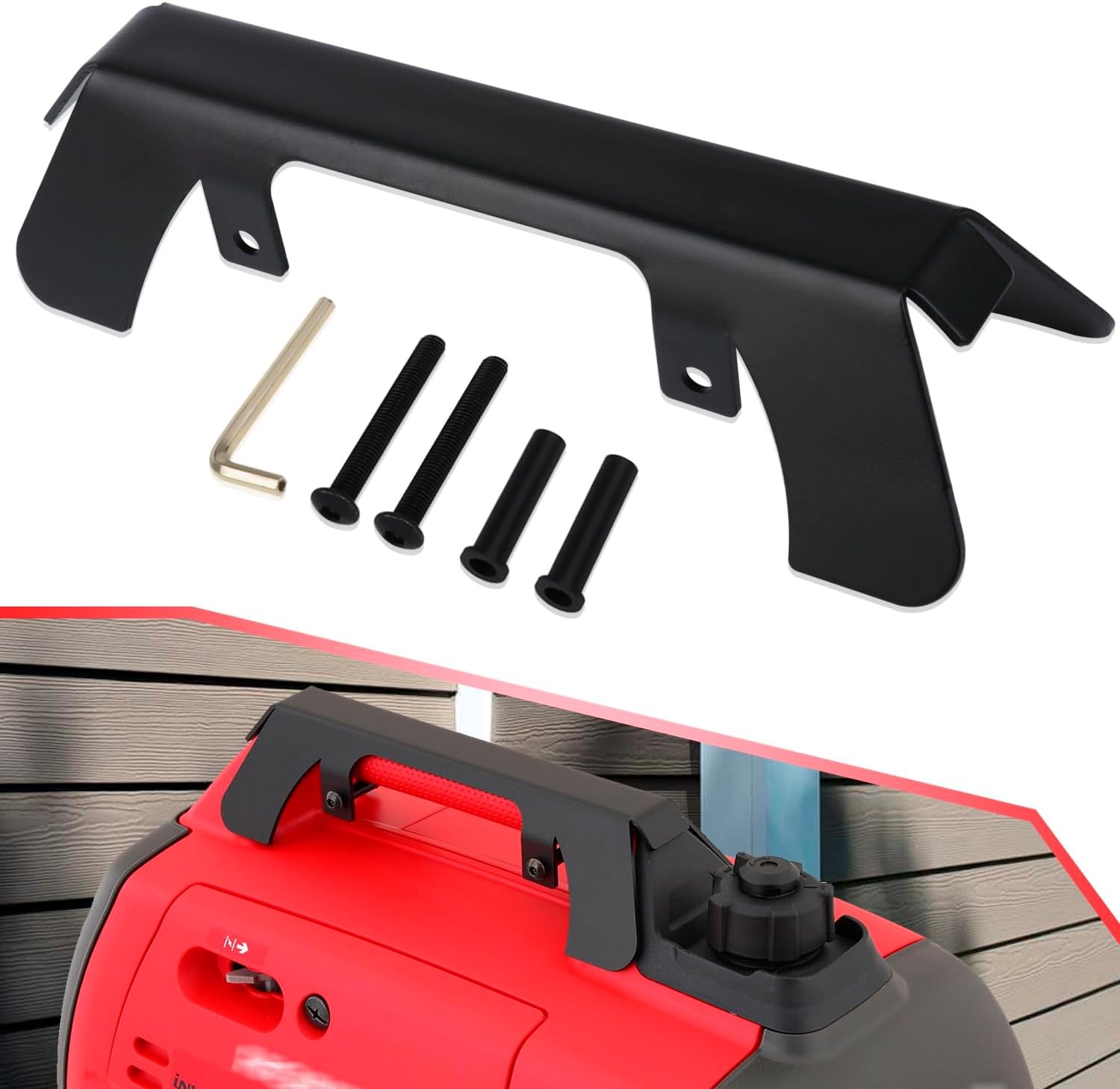 Generator Theft Deterrent Security Bracket with Bolts for Honda EU2200i EU2000i
