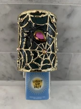 Bath & Body Works Spiderweb Spider Wallflower Diffuser Plug Halloween Light Up
