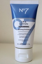 Boots No7 Lift & Luminate DualAction Cleansing Exfoliator 150ml NEW/GENUINE