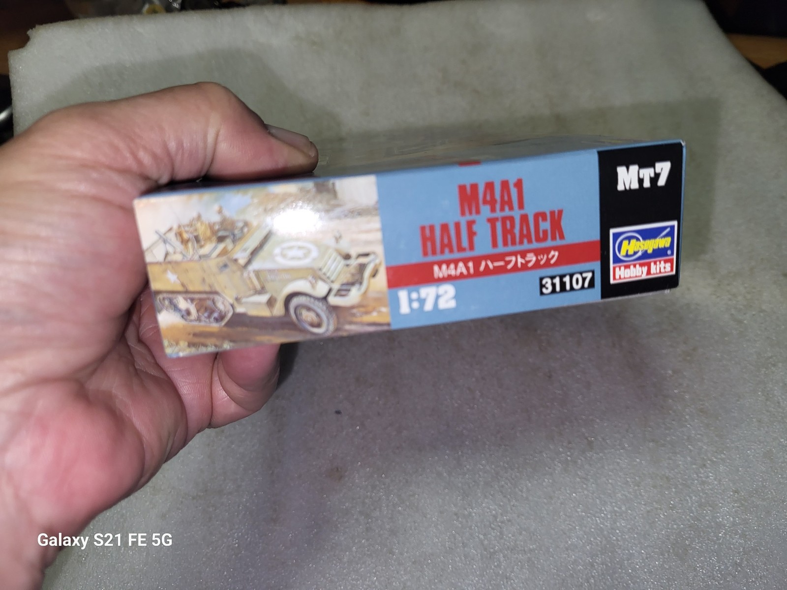 Hasegawa WW II US Army M4A1 Half Track Model Kit 1/72 #31107