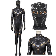 Black Panther Wakanda Forever Shuri Cosplay Jumpsuit Helmet Heroine Costume Prop