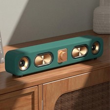 Vintage Bluetooth Soundbar Wireless Desktop S...