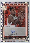 2025 Panini Donruss Elite Signatures Explosion /49 Alijah Martin Rookie Auto RC