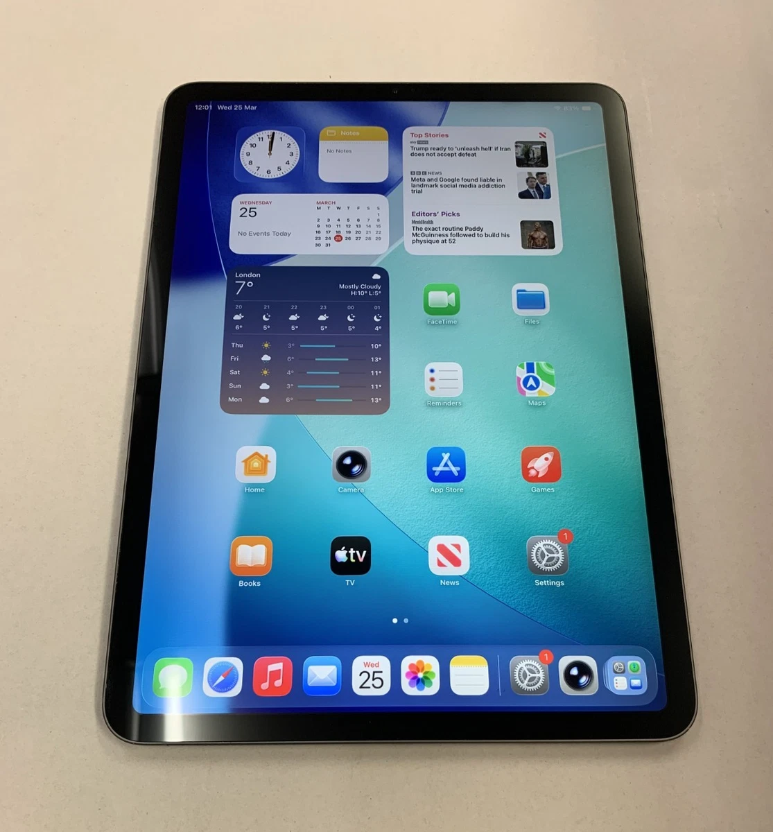 Apple iPad Pro 2nd Generation 11-12.9 Inch Tablets for sale | eBay