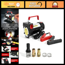 12V DC Portable Electric Fuel Transfer Extractor Pump Diesel Kerosene Oil