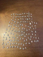 Lot Of Vint. 130+ Essex Ral Partha Warhammer Etc. 6mm/10mm Cavalry Rider Pewter