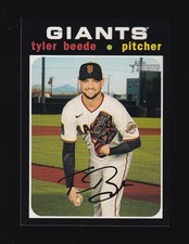 2020 Topps Heritage Tyler Beede #612 San Francisco Giants