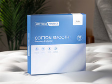 Mattress Protect Cotton Smooth Premium Mattress Protector | Waterproof | 35cm