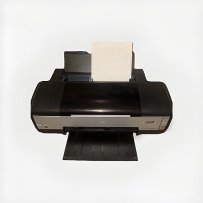 Epson Stylus Photo 1400 Wide Format Color Inkjet Printer. Works Well No Ink