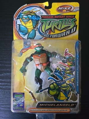 [NEW] 2006 Teenage Mutant Ninja Turtles Fast Forward Michelangelo Action Figure