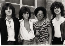 Nektar Band Photograph Original Black And White Press Promotion September 1980