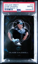 Slade Caldwell #171 2024 Leaf Trinity PSA 10