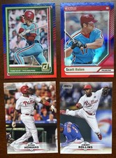 Philadelphia Phillies - Throwbacks - 4 Card Lot