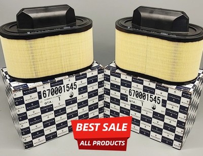 2X NEW Maserati Ghibli Quattroporte Levante Engine Air Filter 14-19 US 670001545