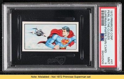 1967 Primrose Superman Superman Peril In The Clouds #41 PSA 9 MINT READ 07et