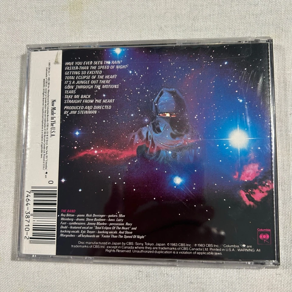 Bonnie Tyler Faster Than The Speed of Light CD 1983 - image 2 of 4