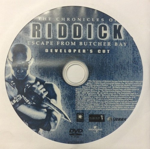 Chronicles Riddick Escape From Butchers Bay + Rainbow Six Vegas PC DVD Full Game - 第 1/2 張圖片