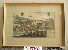 CORNICE QUADRO CON IMMAGINE PAESE AUSTRIACO ANNO 900