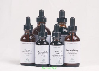 Echinacea Goldenseal Organic Tincture Extract 1 2 4 oz Immunity Support