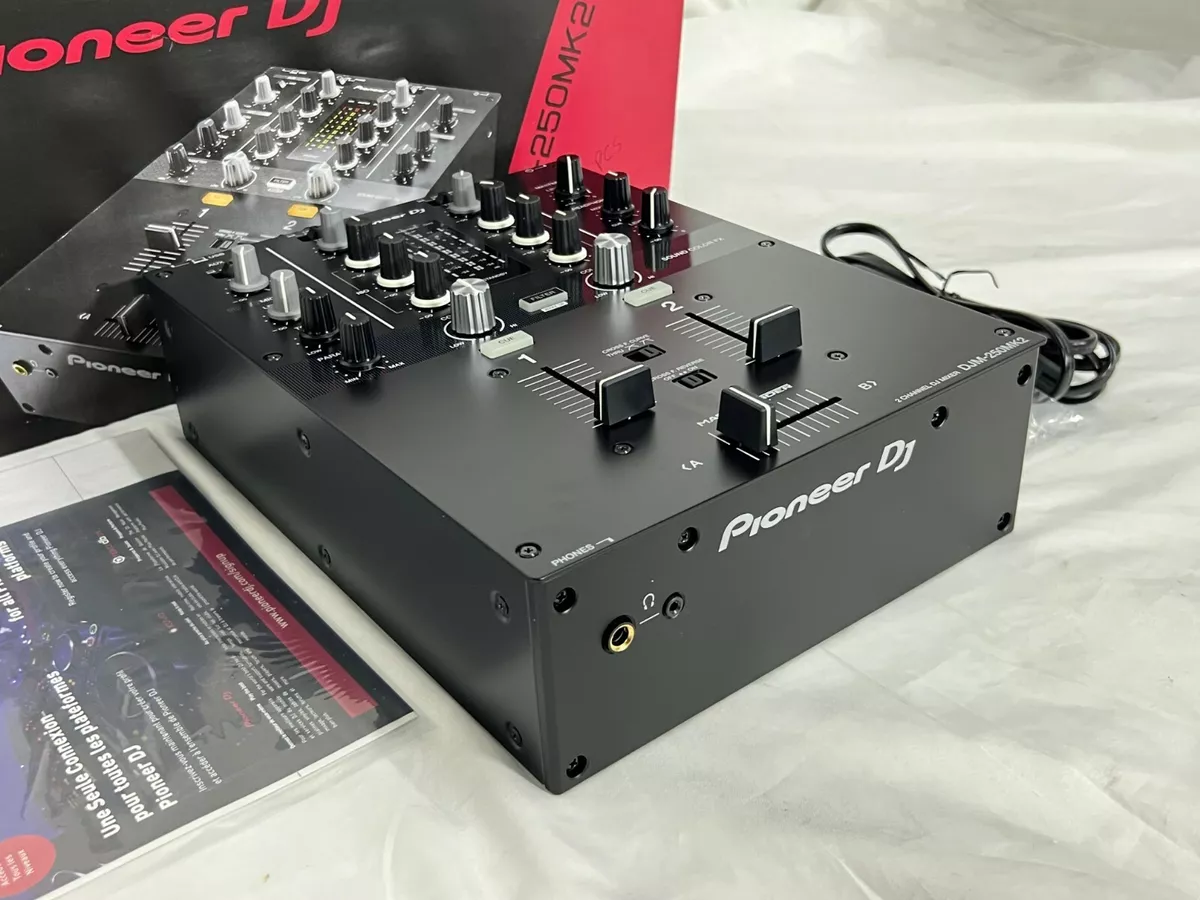 Pioneer DJM-250MK2 2 Channel DJ Mixer With Independent Channel 