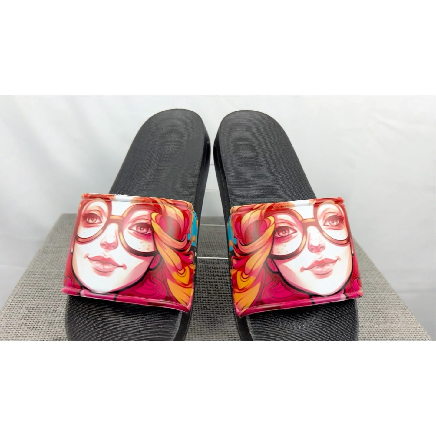 SAOLA Sandali donna slide edizione limitata zenzero suola nera EU38 NUOVI regalo perfetto