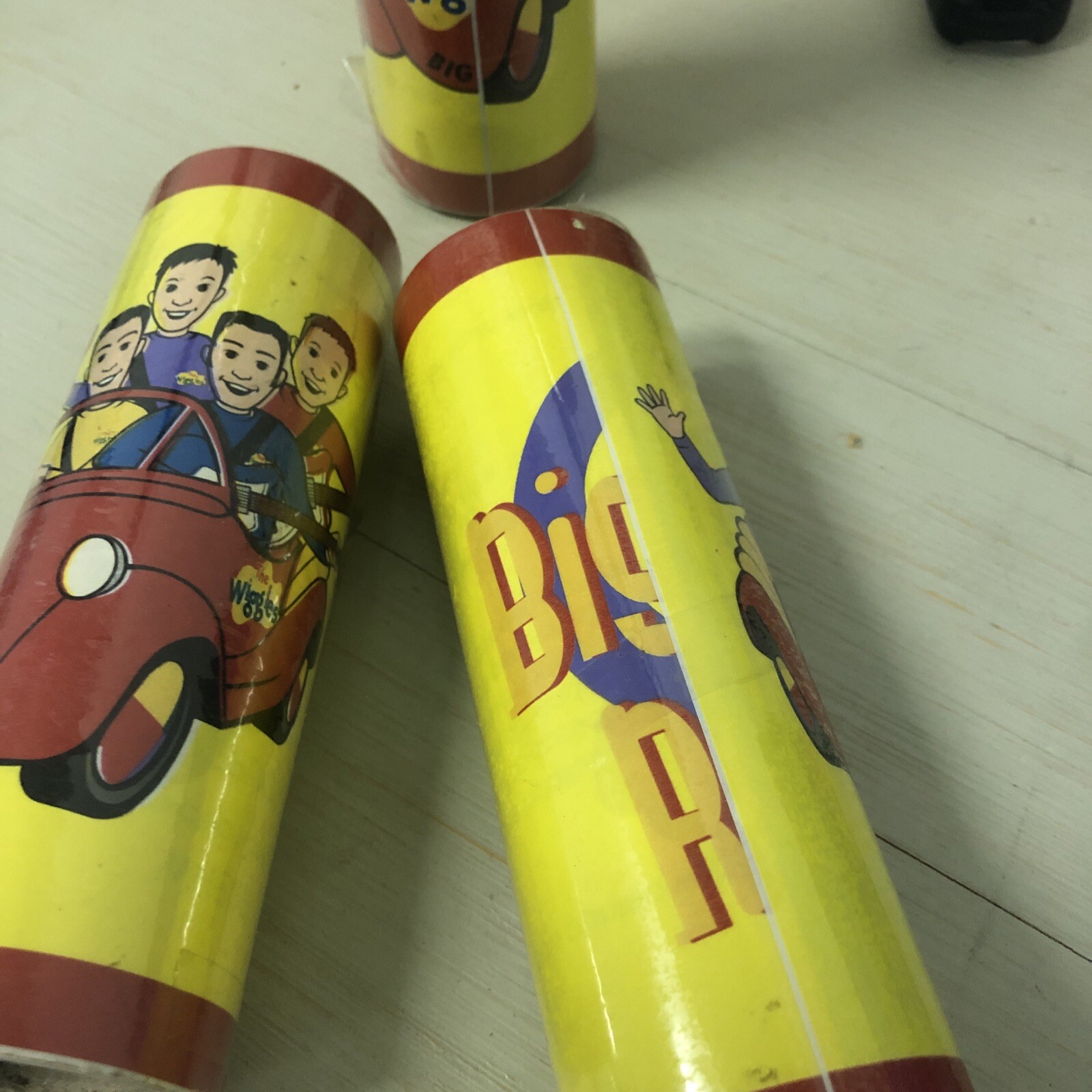 Vintage 3x Wallpaper Border Wiggles 3 Mtres X 15cm Wide Primary 2005