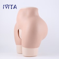 Premium Silicone Buttock Open Pants Thicken 5cm Lifelike Hip Pants Crossdressers