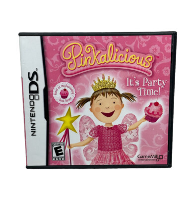 Pinkalicious - Its Party Time (Nintendo DS, 2011) Complete and Tested