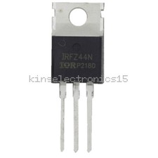 100PCS IRFZ44N IRFZ44 Transistor MOSFET N-Channel 49A 55V