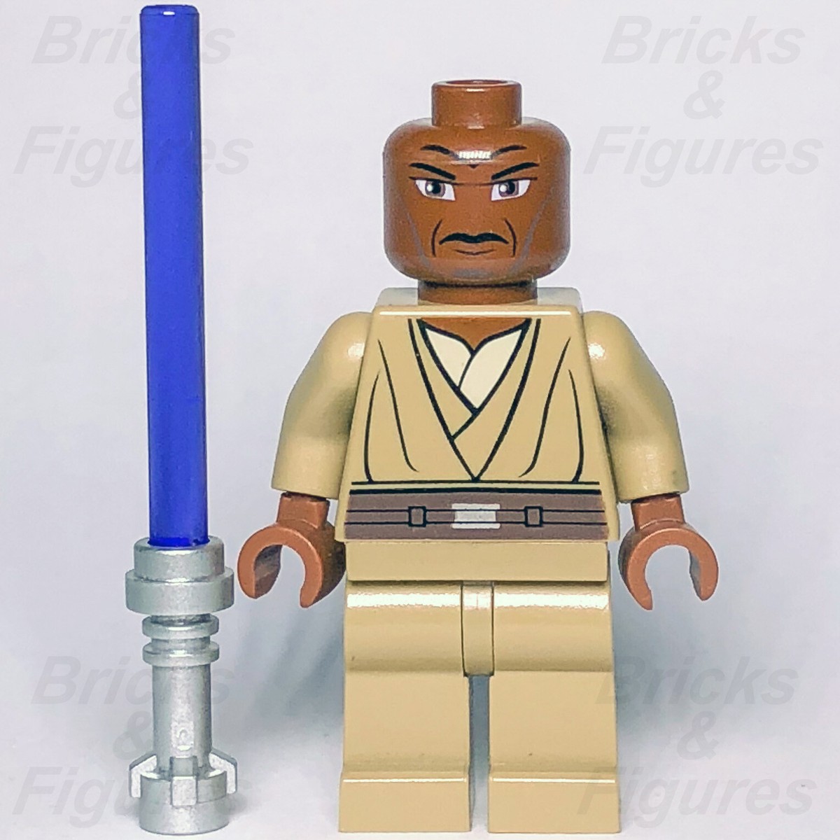 Star Wars LEGO® Mace Windu Jedi Master Clone Wars Minifigure 7868