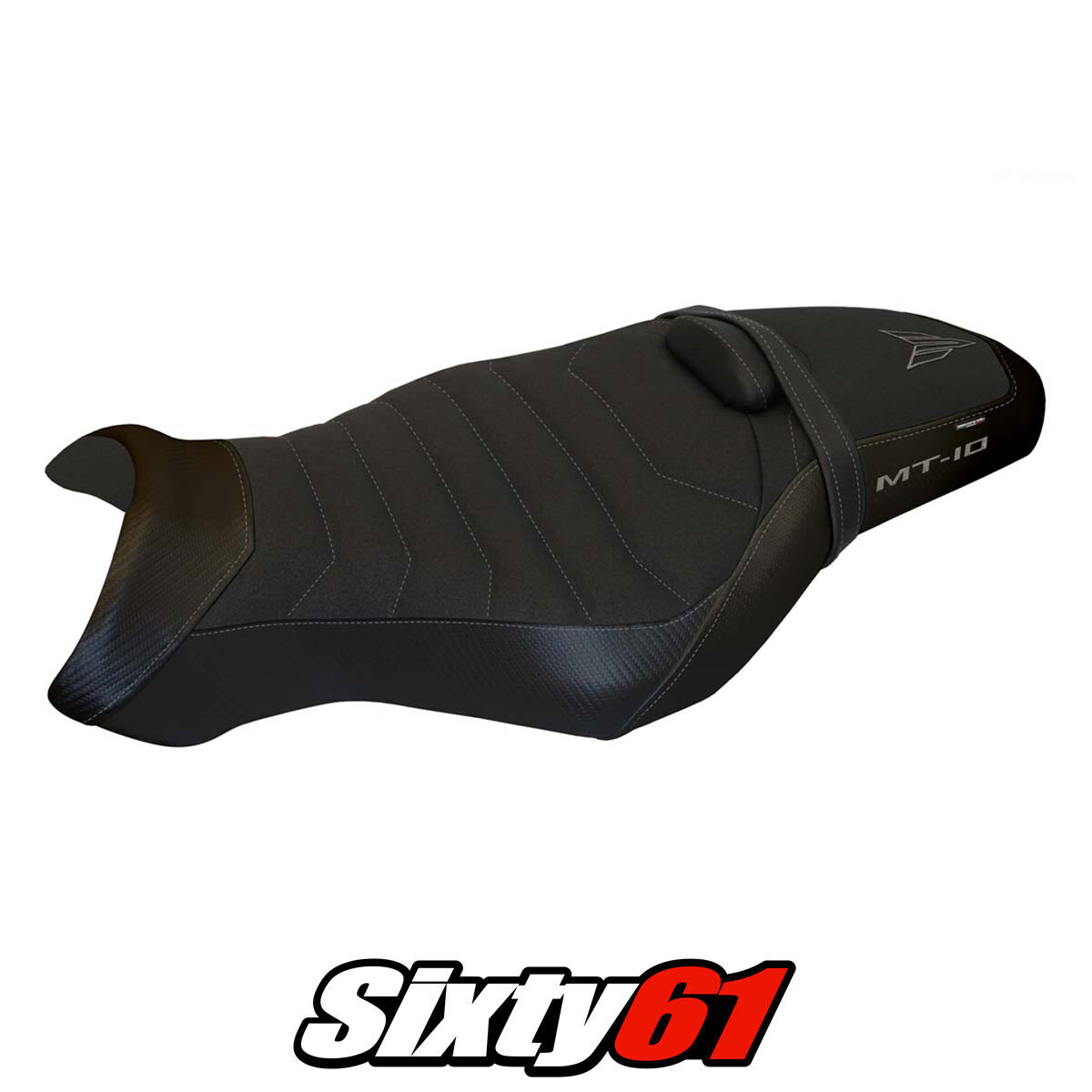 Yamaha MT 10 FZ10 2017-2024 2025 2026 Seat Cover Tappezzeria Ultragrip Black