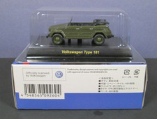 Rare Kyosho Green Volkswagen Vw Thing 164 Diecast Type 181 W Box Card