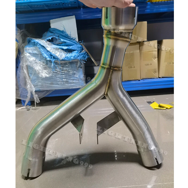 Tubo de conexión de escape para motocicleta Kawasaki Ninja 1000 Z1000 2010-2023 Foto 2 de 4