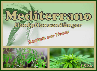 Grow Dnger ,Cannabis, marihuanadnger 1,5 Kg von Mediterrano | eBay.de