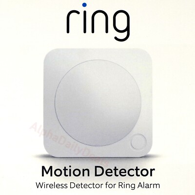 NEW Ring Alarm Motion Wireless Detector 2nd Gen White 4SP1SZ