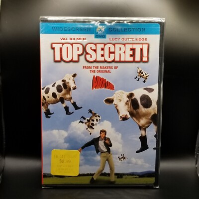 Top Secret DVD 1984 Val Kilmer Lucy Gutteridge Paramount Spy