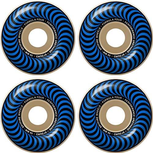 Spitfire Wheels Formula Four Classic Natural/Blue Skate 56mm 97a (4er Set) - Bild 1 von 2