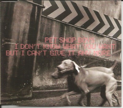 PET SHOP BOYS Don t know w/2 RARE MIXES & UNRELEASED CD single SEALED USA Seller