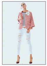 DENNY ROSE SPILLA  art. 46DR91010 pelle bianca introvabile